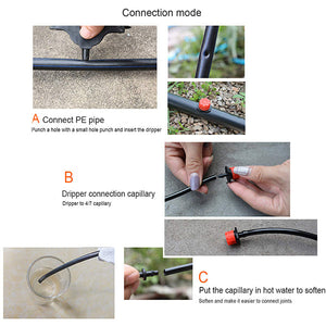 Adjustable Irrigation Drippers Sprinklers