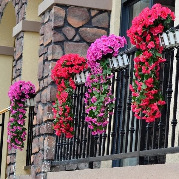 🏡Vivid Artificial Hanging Orchid Bunch