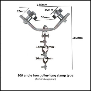 Angle Iron Pulley