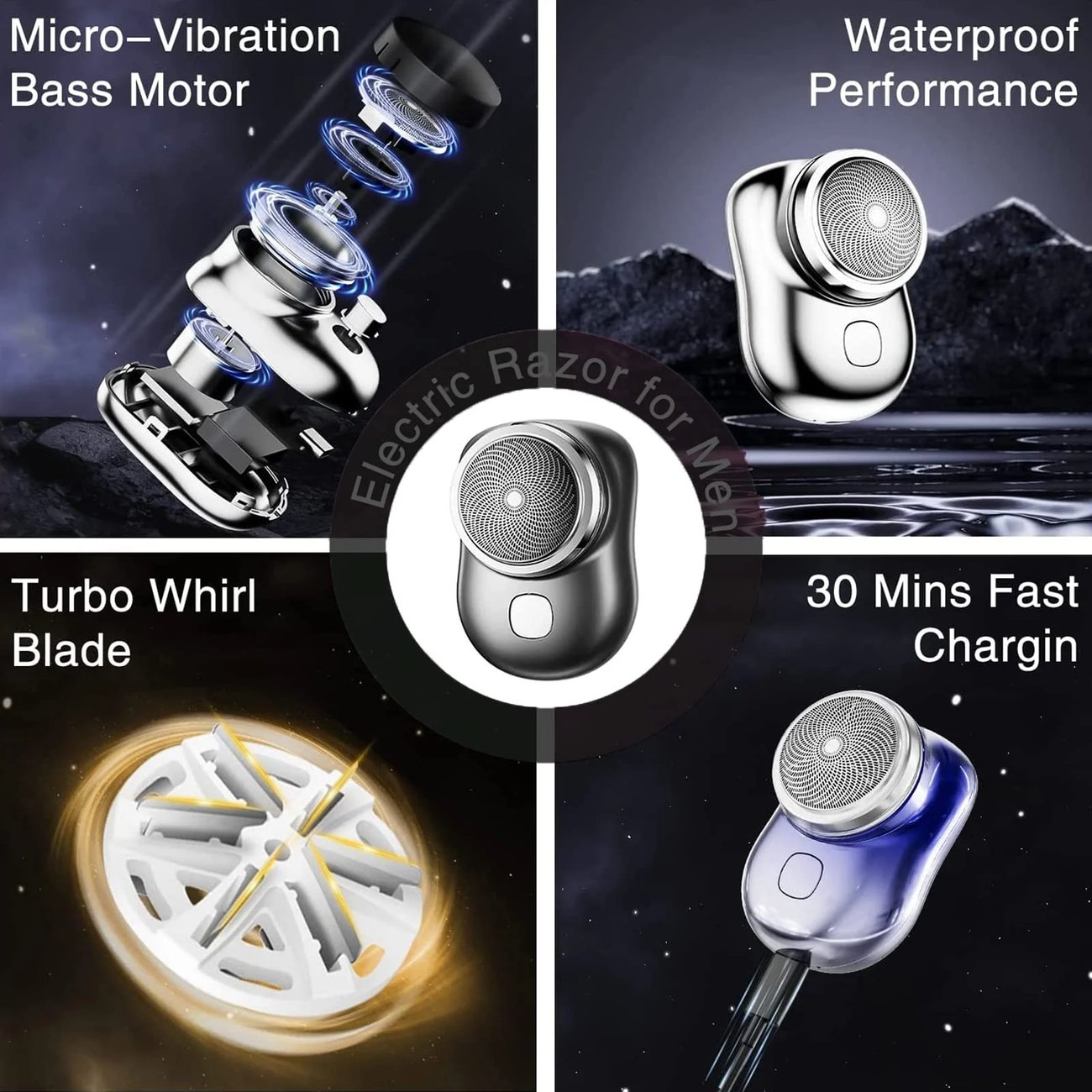 Newest Mini Portable Electric Shaver