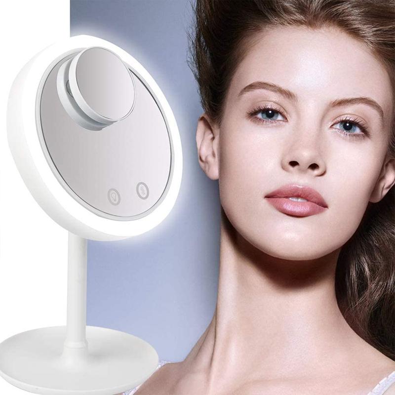 3 In 1 LED Makeup Mirror with Fan