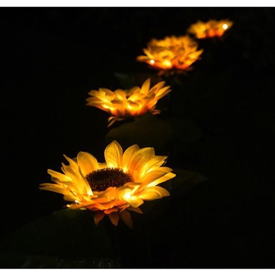 Solar Sunflower Light, 2 pcs