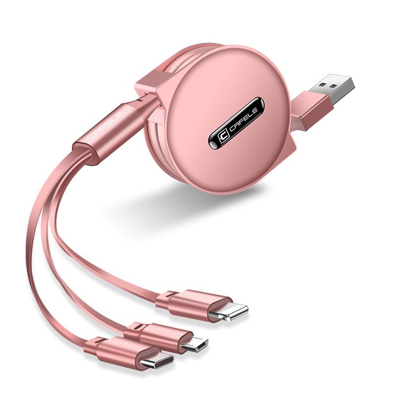 Multi-function 3 in 1 USB Charging Cable