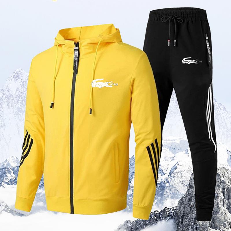 Men's zipper Sportswear (2 piece set)