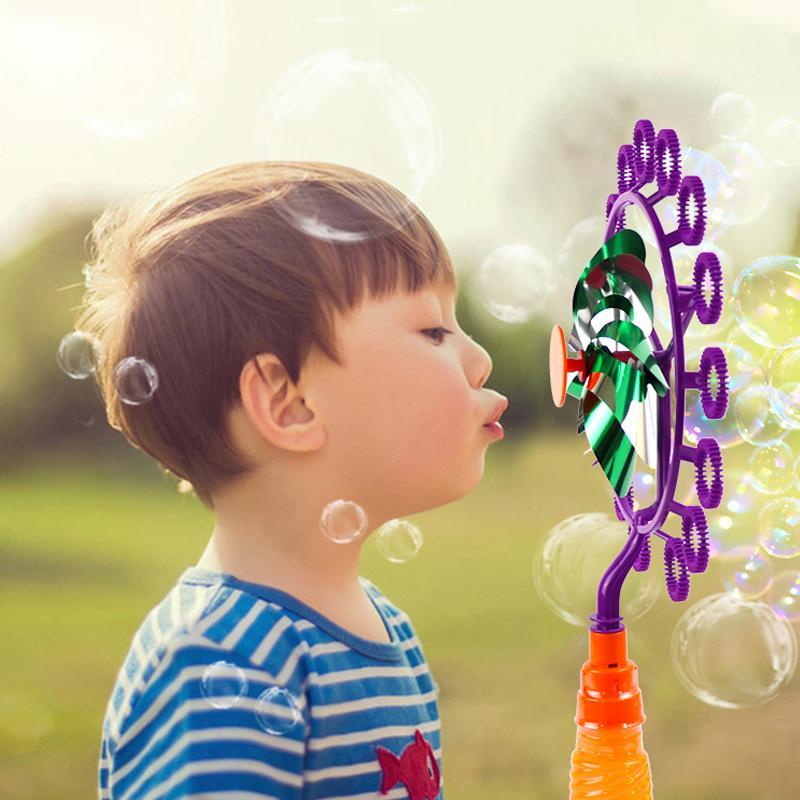 2-in-1 Magic Bubble Stick Windmill