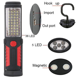 2-in-1 Bright LED Magnetic Lamp