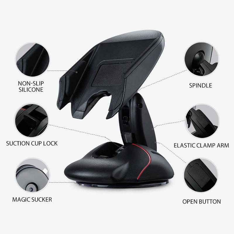 【Last Day Promotion】Rotating Mouse Phone Holder Car Bracket