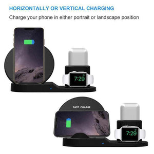 3 in 1 Wireless Charging Station