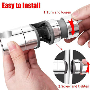 【SUMMER SALE:50% OFF】Adjustable Shower Head Holder For Slide Bar