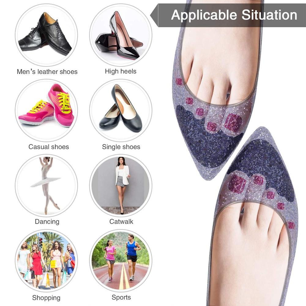 Adjustable High Heel Toe Pad