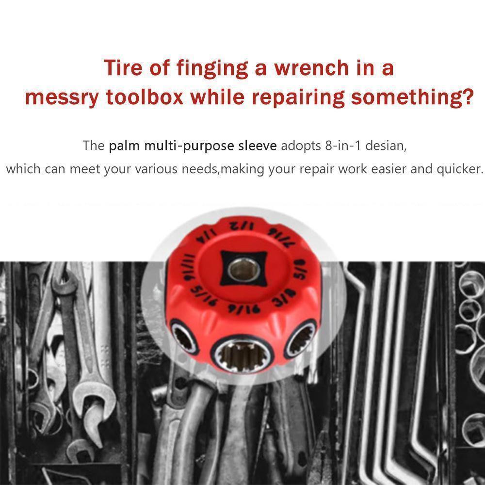 8-in-1 Multifunctional Socket Wrench