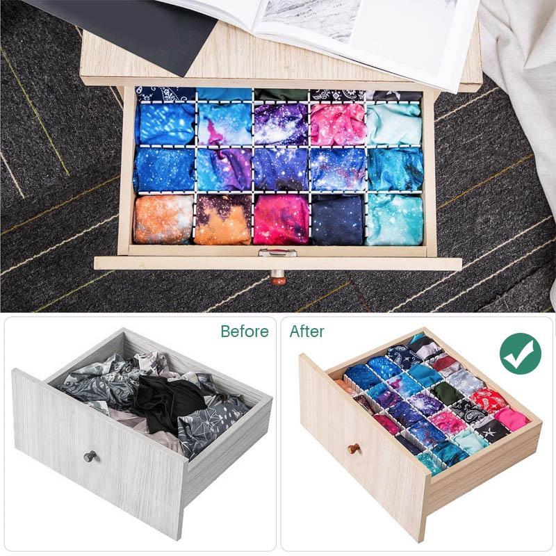 Adjustable Drawer Storage Organizer