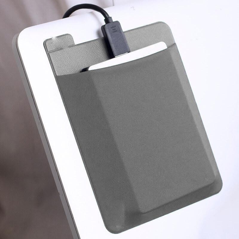 Adhesive Laptop Back Storage Bag