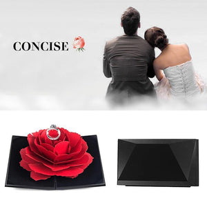 3D Rose Ring Box