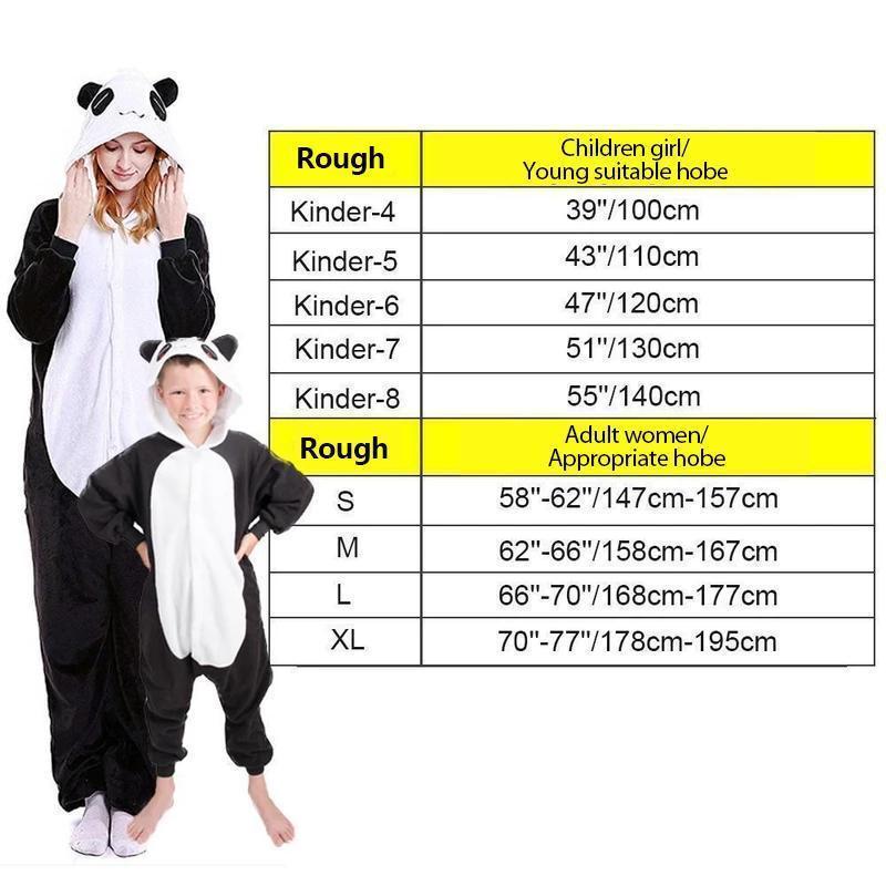 Animal cartoon warm hooded pajamas onesie